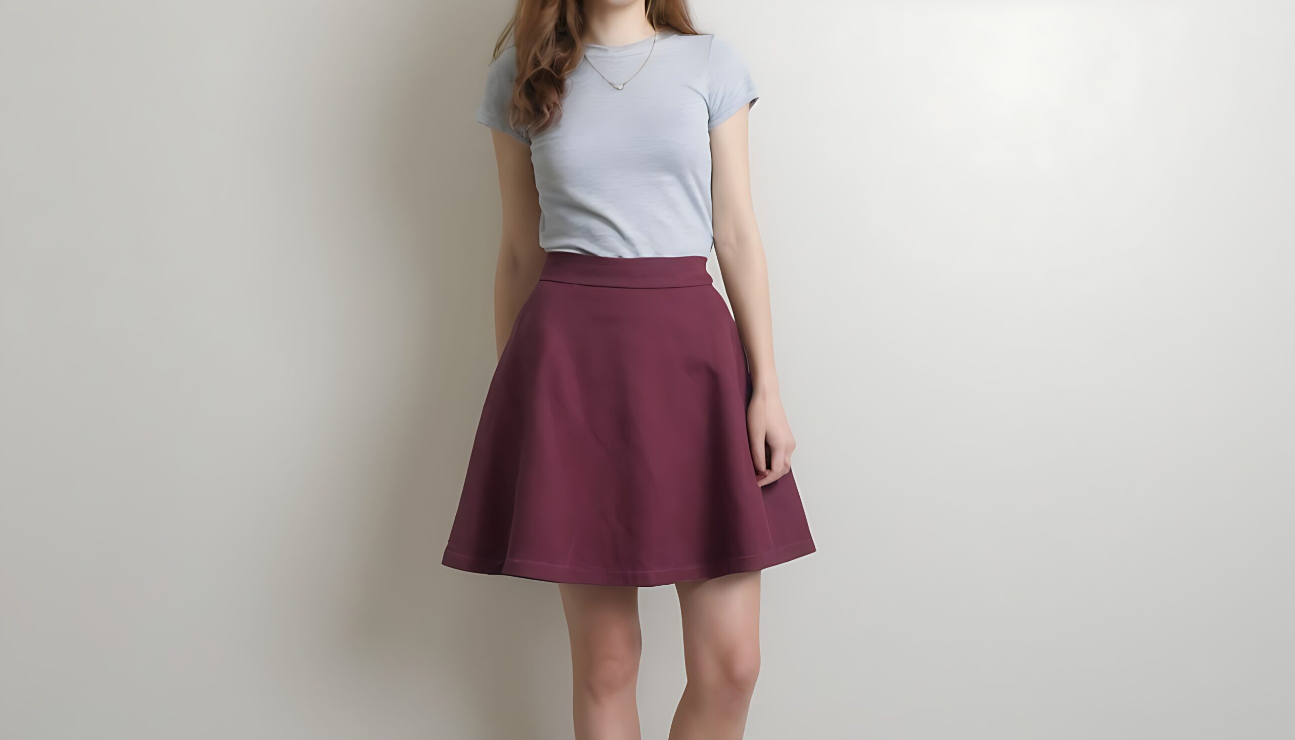 Classic A-line Skirt - Timeless and versatile fashion piece for a flattering and feminine silhouette