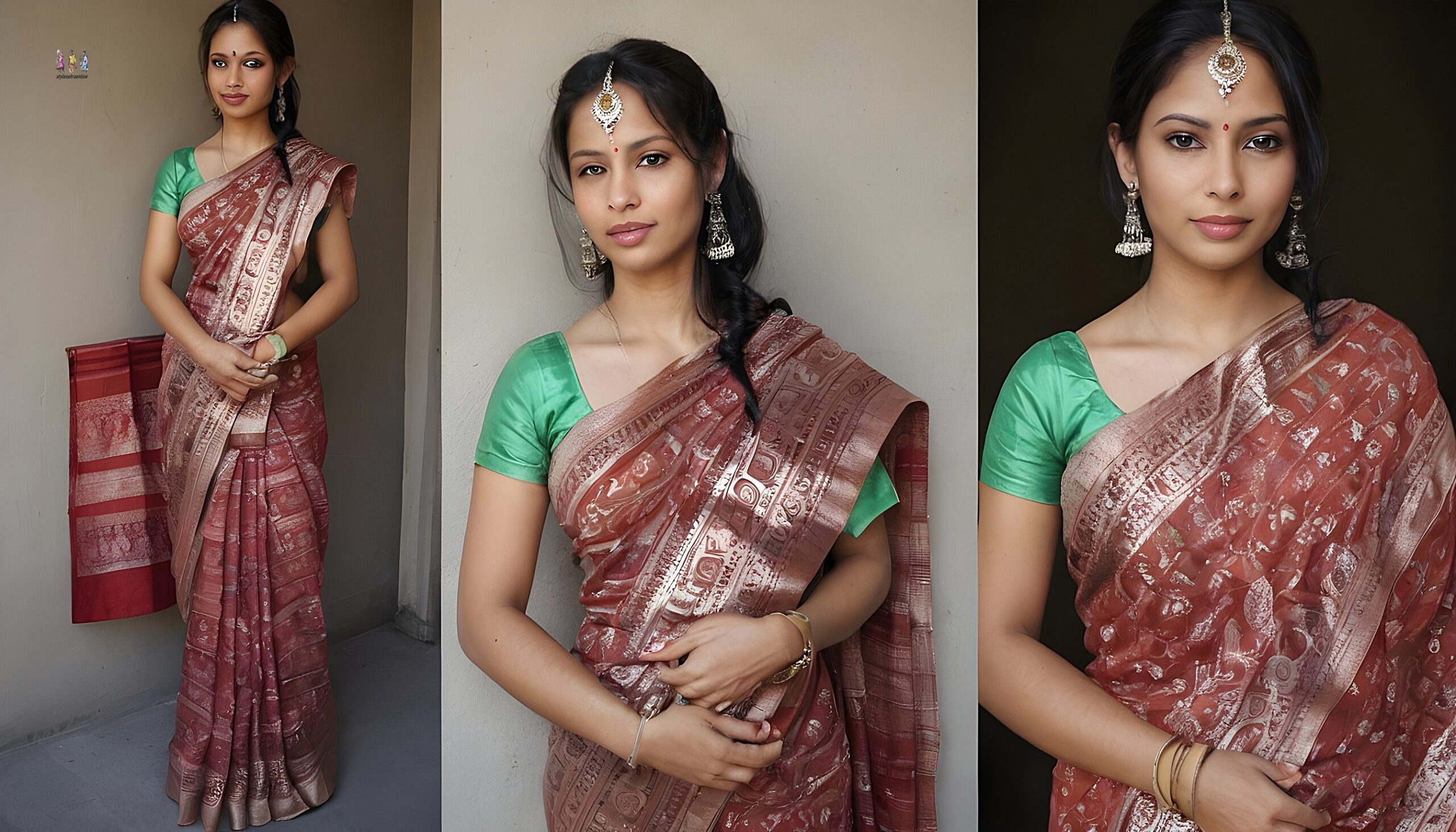 Baluchari Saree – Draping Tips (Ramayana Relevance)