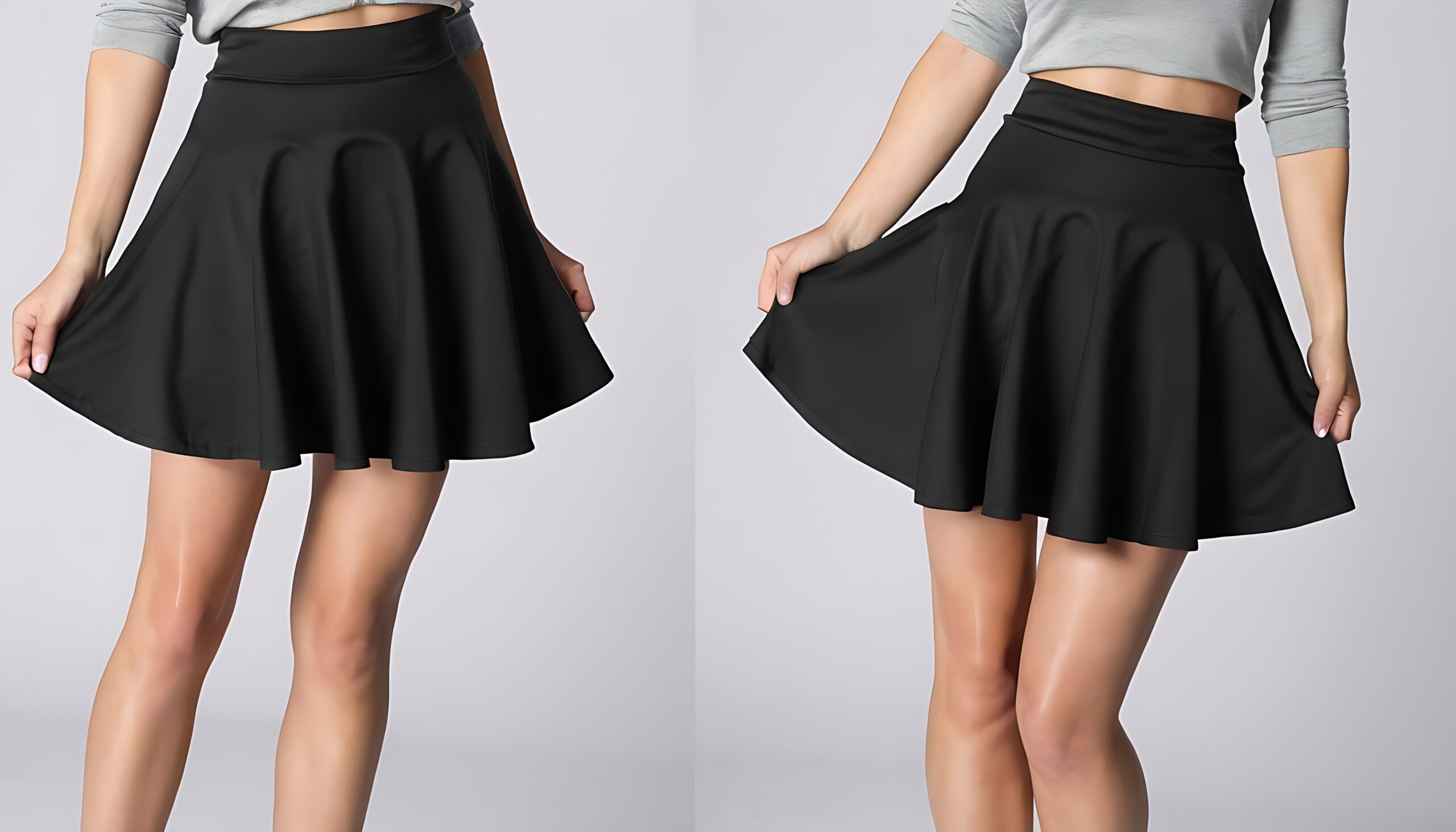 Flirty Skater Skirt - Effortlessly chic and playful fashion piece for a fun and stylish appearance.