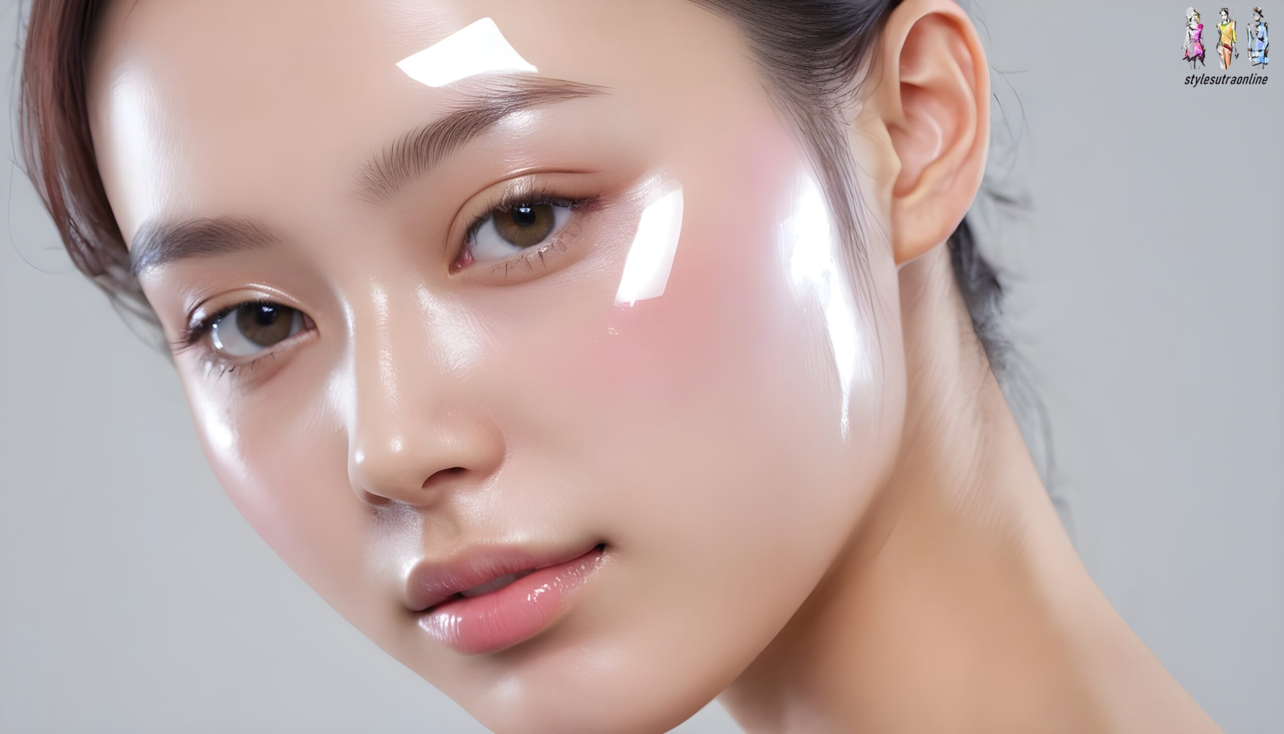 Korean Glass Skin - Achieve luminous perfection with this radiant skincare trend for clear, flawless complexio