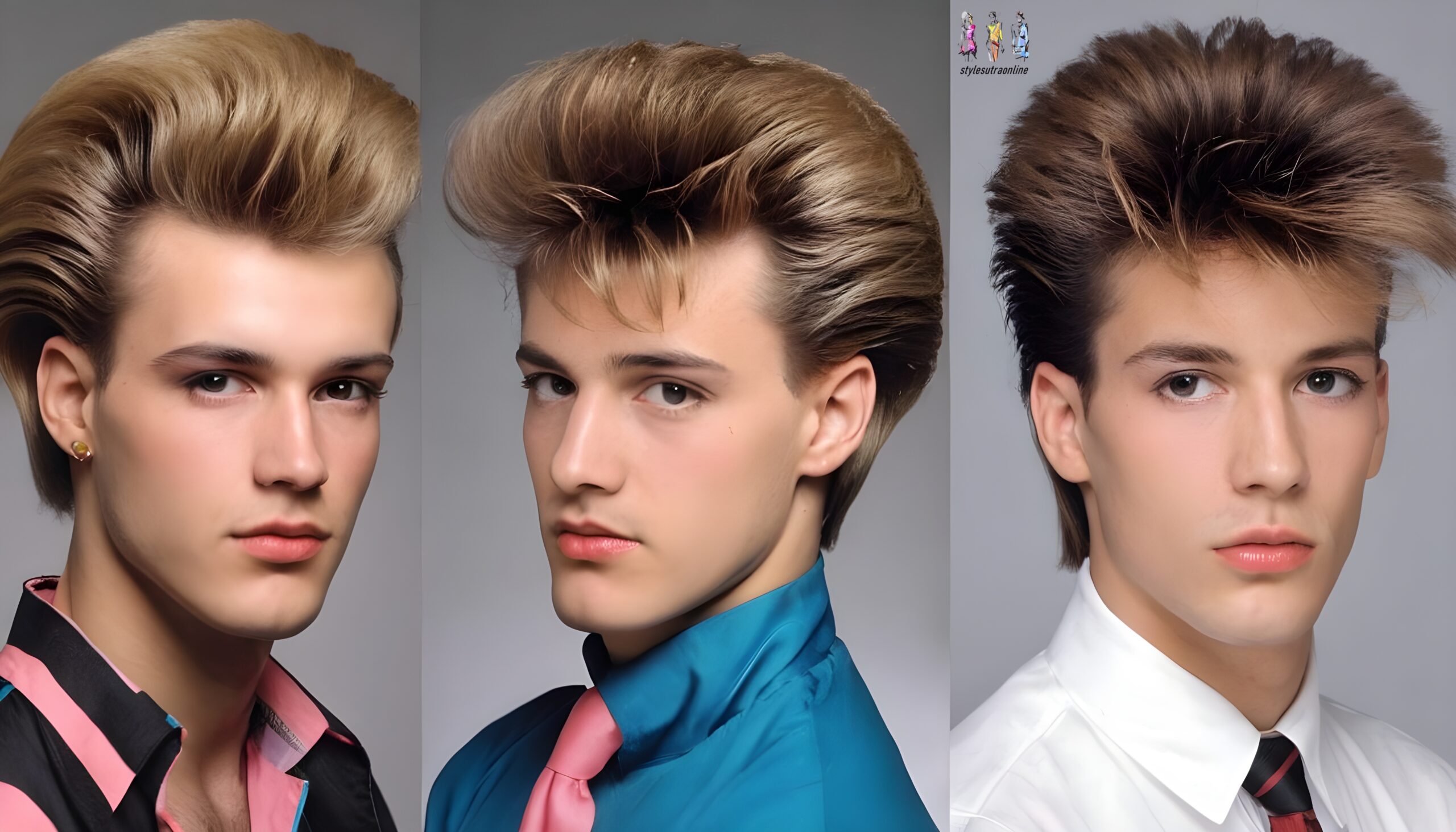 Men’s Hairstyles of the 80s